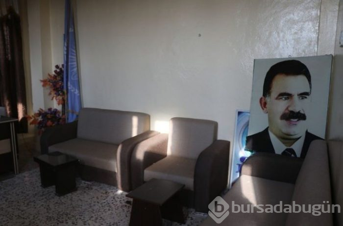 PKK/YPG'nin karargahlarında dikkat çeken detay!
