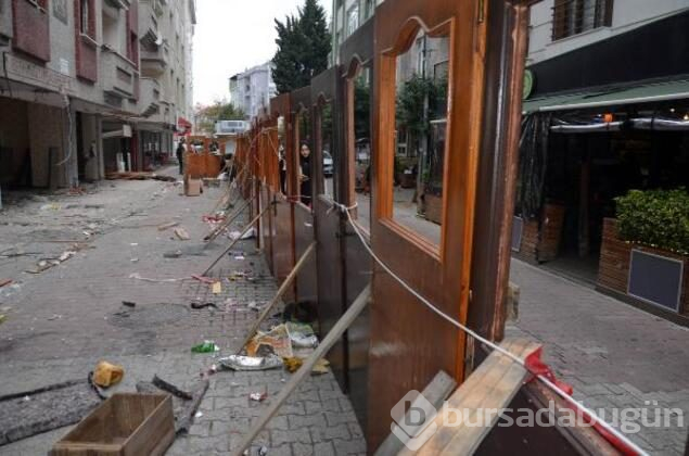 Riskli binada "kapılı" önlem!