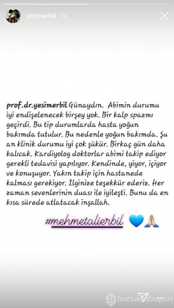 Mehmet Ali Erbil'nin kız kardeşinden açıklama!