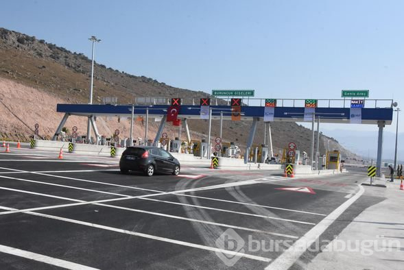 Kuzey Ege Otoyolu'nun 91 kilometrelik bölümü hizmete açıldı!