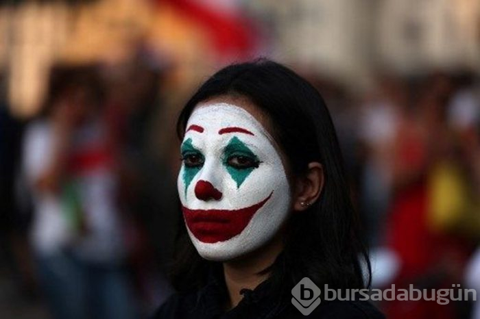 Eylem için  'Joker' sokağa çıktı!