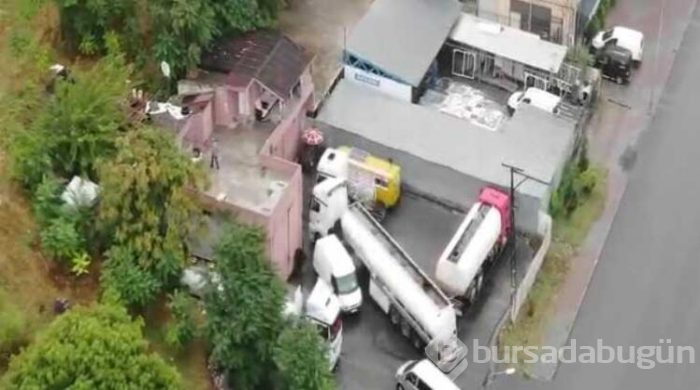 Akaryakıt kaçakçılığı operasyonu