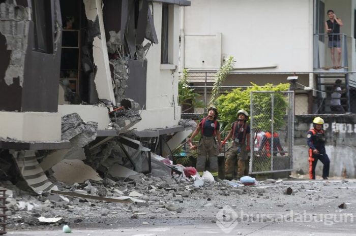 Filipinler'de 6,5 büyüklüğünde deprem yaşandı!