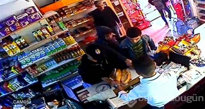 Marketi savaş alanına döndürdüler!