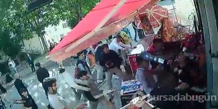Marketi savaş alanına döndürdüler!