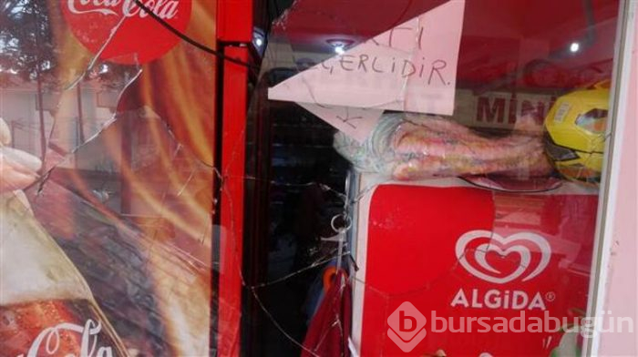 Marketi savaş alanına döndürdüler!