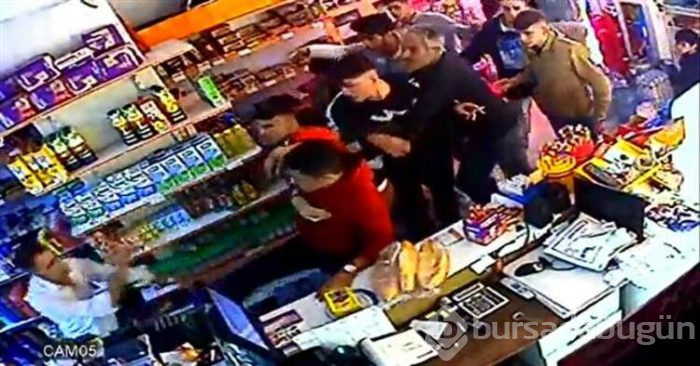 Marketi savaş alanına döndürdüler!