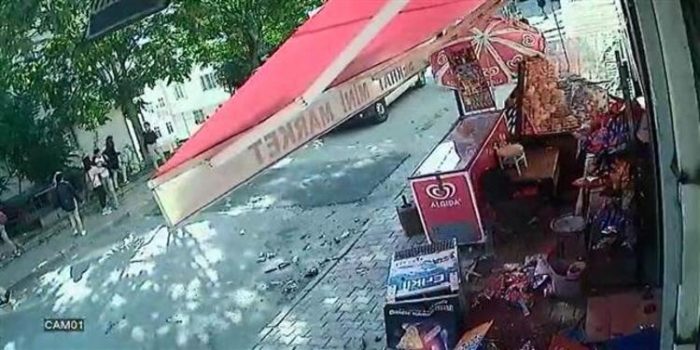 Marketi savaş alanına döndürdüler!