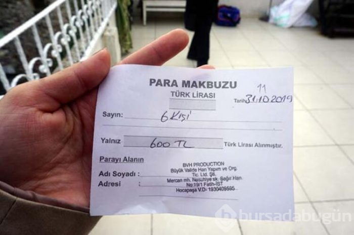 Buraya çıkmak kişi başı 100 lira!