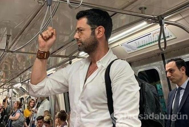 Toplu taşımaya binen ünlüler