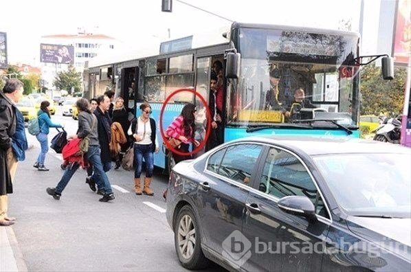 Toplu taşımaya binen ünlüler