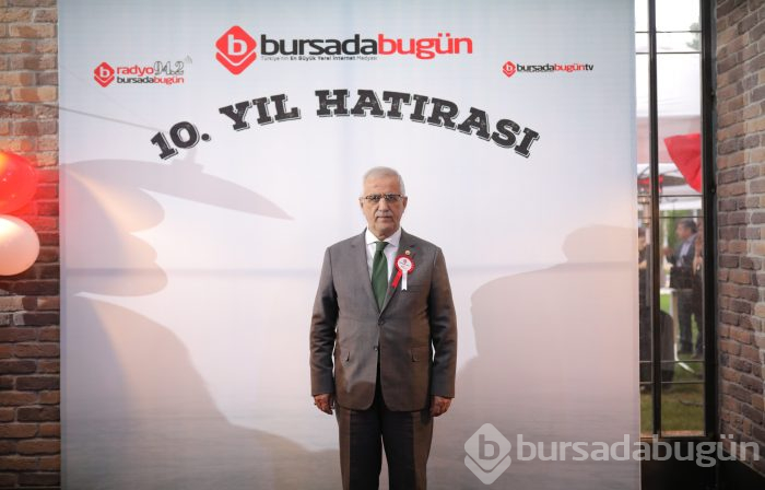 Bursada Bugün 10. yaşını görkemli lansmanla kutladı