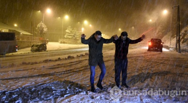 Yağdı yağacak derken 10 santimetreye ulaştı!