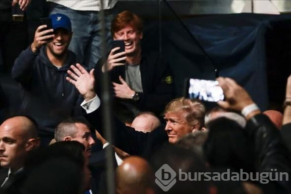 Trump, kafes dövüşü izledi