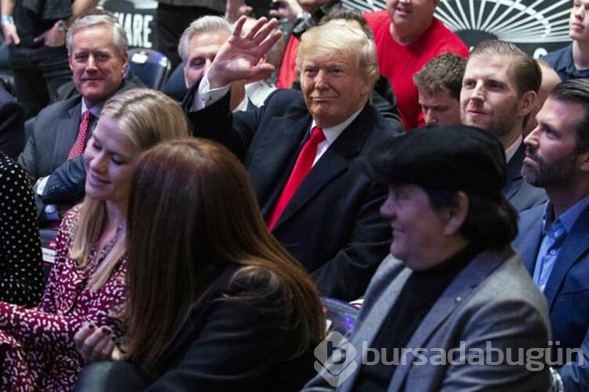 Trump, kafes dövüşü izledi
