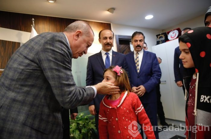 Cumhurbaşkanı Erdoğan'a Şanlıurfa'da sevgi seli!