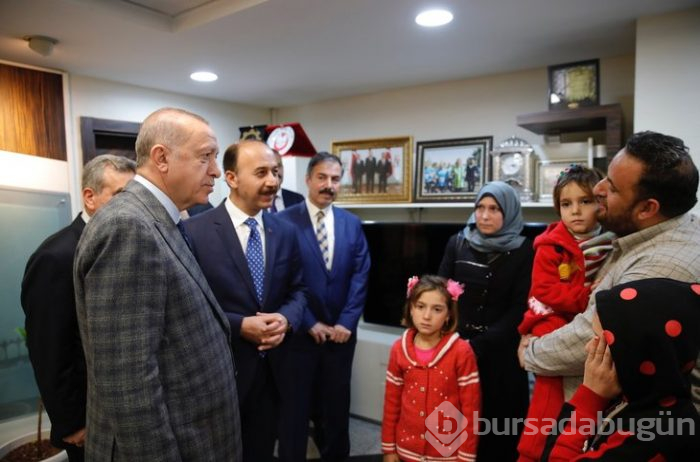 Cumhurbaşkanı Erdoğan'a Şanlıurfa'da sevgi seli!