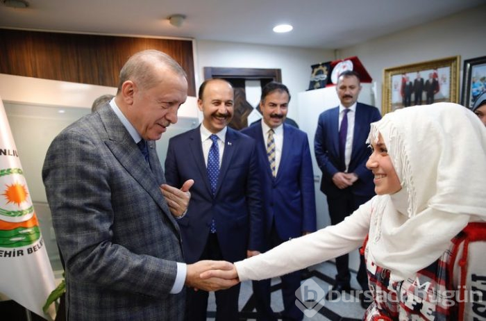 Cumhurbaşkanı Erdoğan'a Şanlıurfa'da sevgi seli!