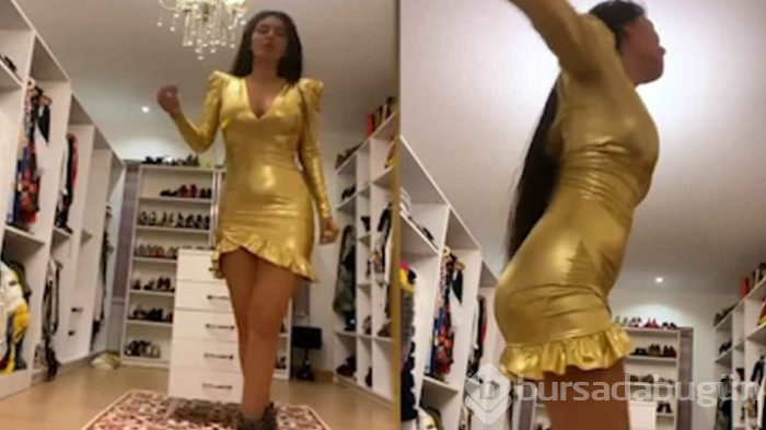 Ebru Polat Ezhel'in Aya şarkısında dans etti!