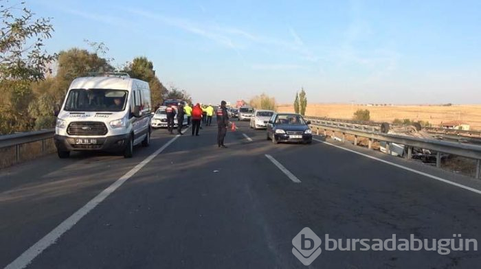 62 metre sürüklenip ters döndü!