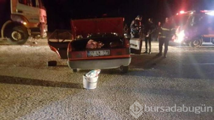 Kanlı kaza!