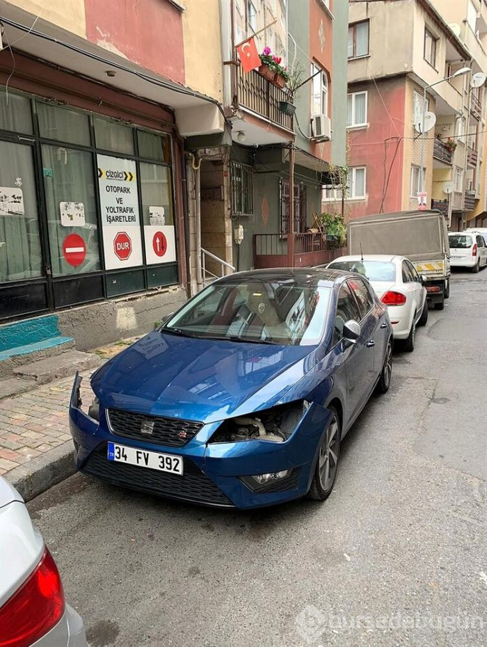 Far hırsızları kamerada!