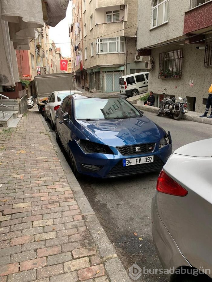 Far hırsızları kamerada!