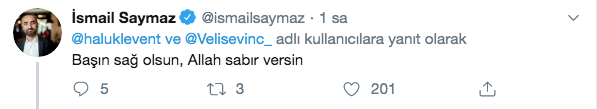 Haluk Levent acı haberi Twitter'dan duyurdu