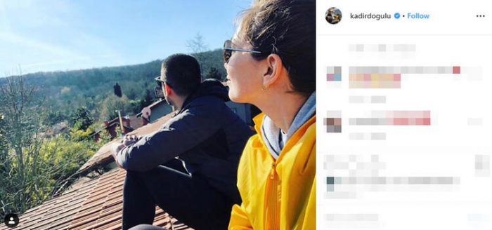 Kadir Doğulu'dan romantik paylaşımlar