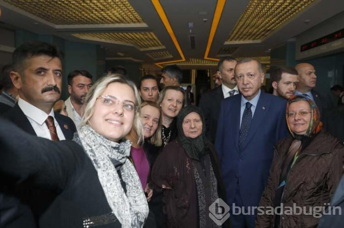 Cumhurbaşkanı Erdoğan, Şevket Kazan'ı ziyarete gitti