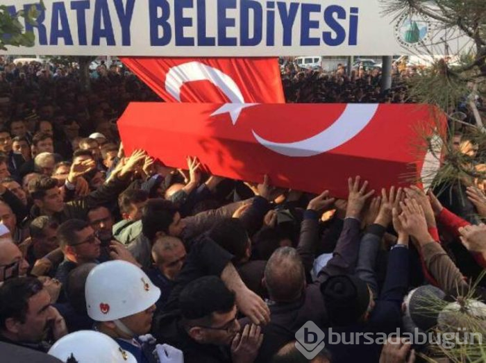 Şehit Uzman Çavuş, toprağa verildi