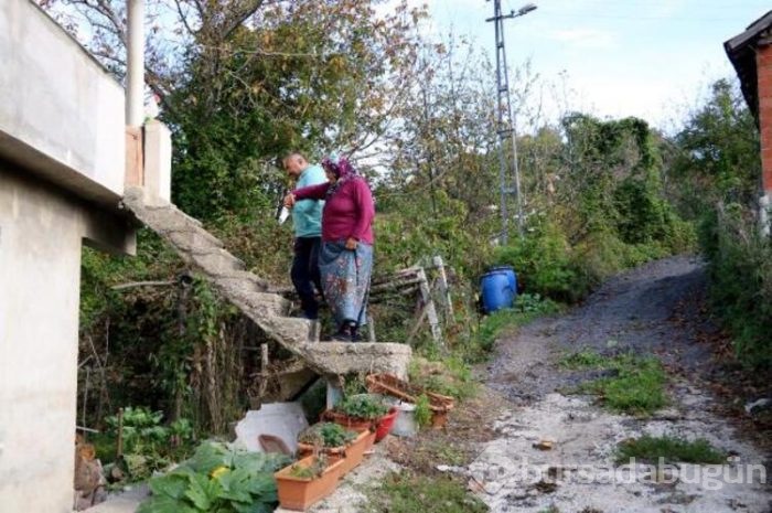 53 santimetre için evinin merdiveni yıkılacak