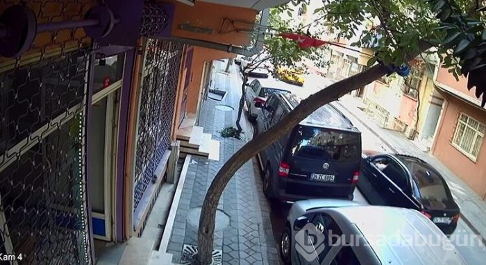 Sokak ortasında bunu da yaptılar!