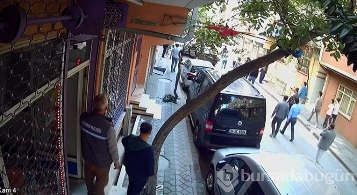 Sokak ortasında bunu da yaptılar!