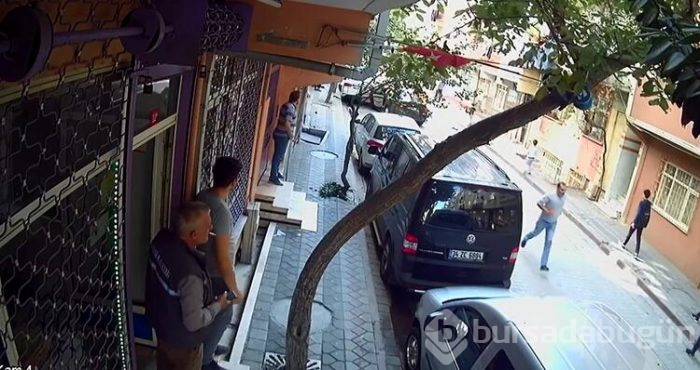 Sokak ortasında bunu da yaptılar!