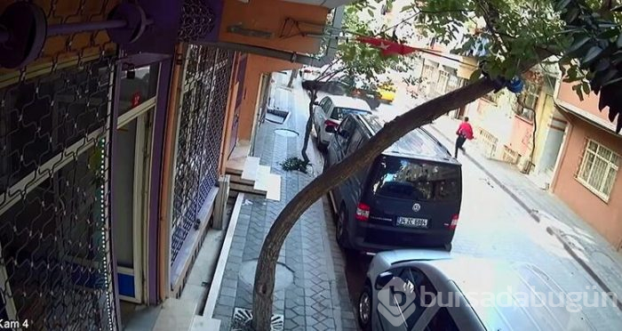 Sokak ortasında bunu da yaptılar!