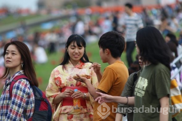 Tokyo'da havai fişek festivalinden renkli görüntüler