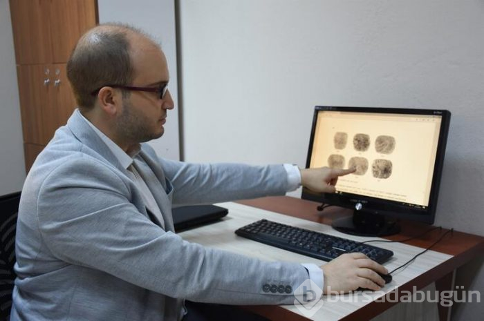Parmak izinden geliştirdi!