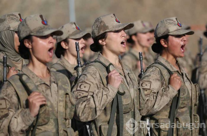 Kadın astsubay adaylarının gerçeği aratmayan uygulamalı eğitimleri ile göz dolduruyor

