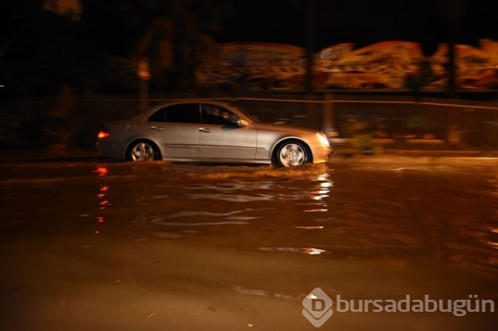 Bodrum'da sağanak!