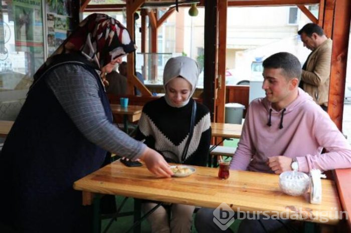 Salepten baklava yapımına başlandı