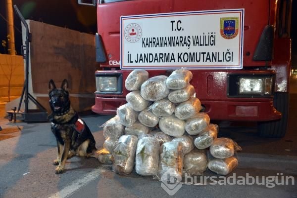 Çekicide 47 kilo esrar ele geçirildi!