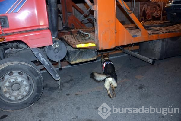 Çekicide 47 kilo esrar ele geçirildi!