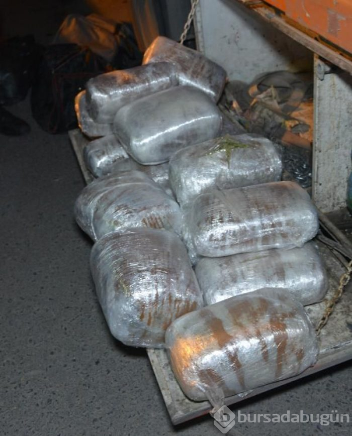 Çekicide 47 kilo esrar ele geçirildi!