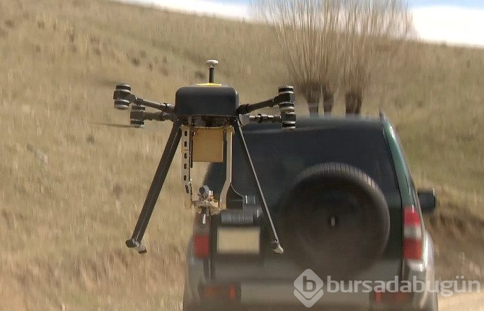 Silahlı drone!