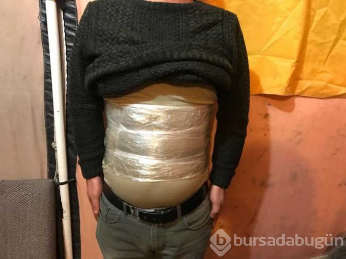 Otobüste bu halde yakalandı!