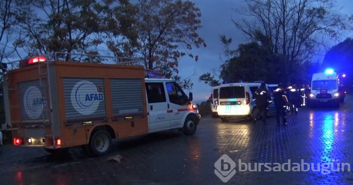 Bursa'da dengesini kaybederek uçurumdan yuvarlanan genç kız telefonunu canından daha çok önemsedi!