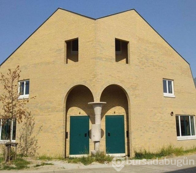 İlginç tasarımlarıyla Belçika evleri dikkat çekiyor