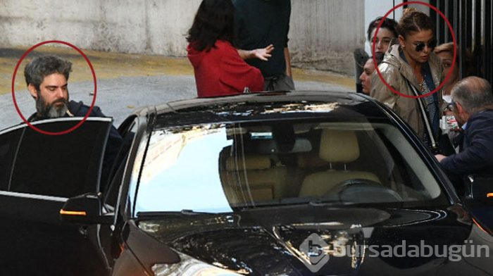 Gülben Ergen ile Emre Irmak Nişantaşı'nda mal kabul kapısından çıktılar!