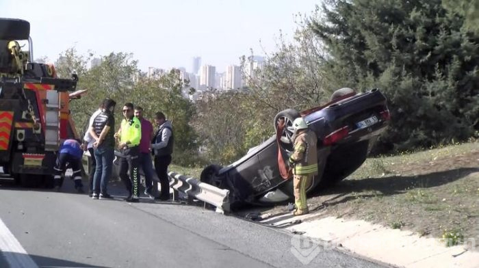 Başakşehir'de kaza oldu!